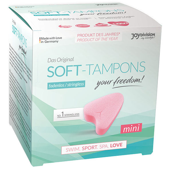 JOYDIVISION SOFT-TAMPONS - TAMPONES SUAVES ORIGINALES MINI 3 UDS