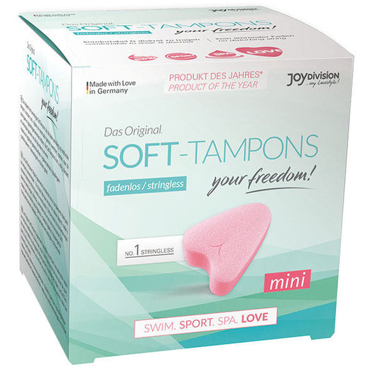 JOYDIVISION SOFT-TAMPONS - ORIGINAL WEICHE TAMPONS MINI 3 UDS