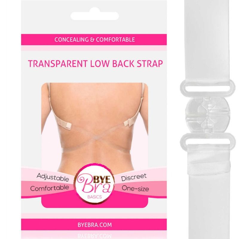 BYE-BRA - TRANSPARENT BACK STRAP REDUCER