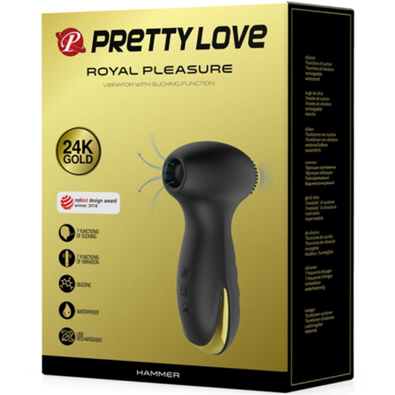 PRETTY LOVE - SMART INTELLIGENTE VIBRATION UND SAUGUNG