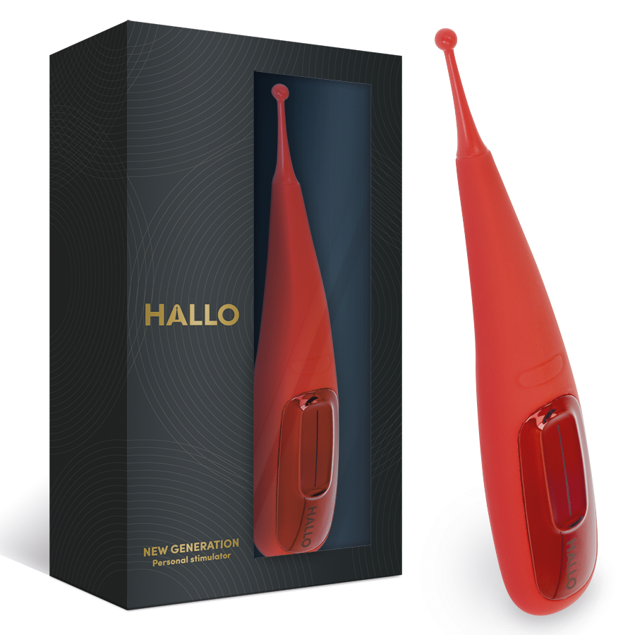 HALLO - VIBRADOR FOCUS ROJO