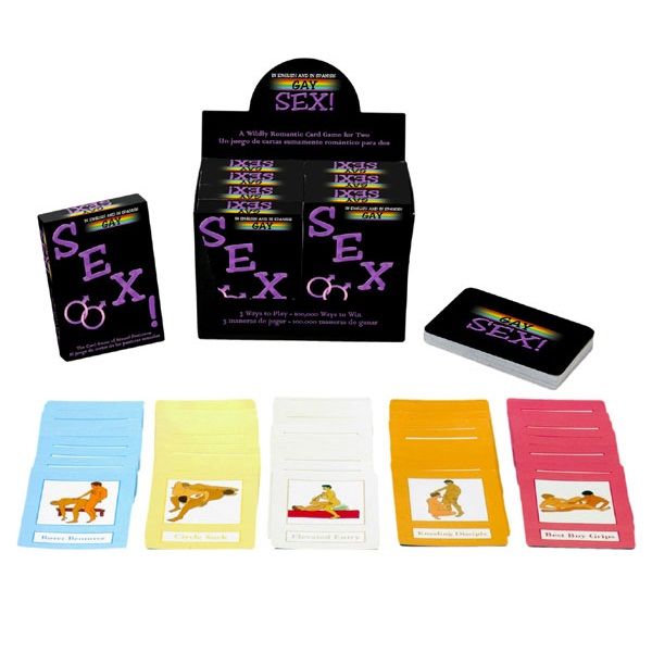 KHEPER GAMES - NAIPES DE SEXO GAY, GAY CARD GAME ES / DE