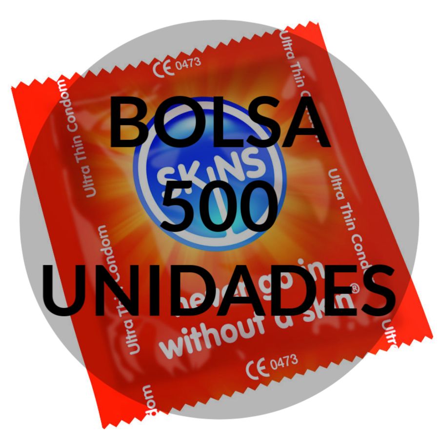 SKINS - SKIN CONDOM ULTRA THIN BAG 500