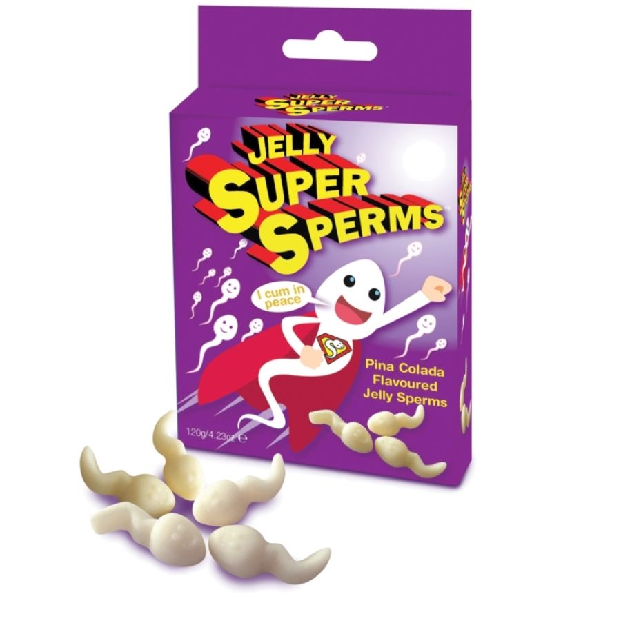 SPENCER & FLEETWOOD - JELLY SUPER SPERM GUMMI FORM SPERM 120 GR