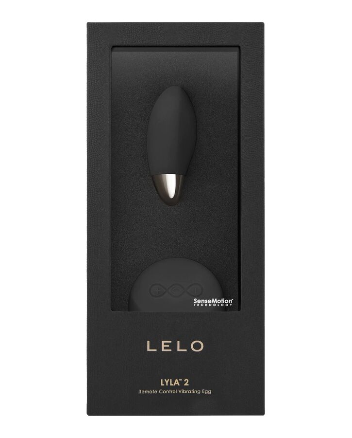 LELO - LYLA 2 INSIGNIA DESIGN EDITION HUEVO MASAJEADOR NEGRO