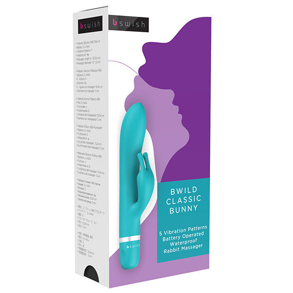 B SWISH - BWILD CLASSIC BUNNY RABBIT VIBRATOR JADE