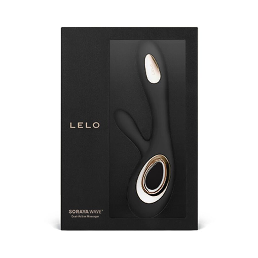 LELO - SORAYA WAVE VIBRATOR KANINCHEN SCHWARZ