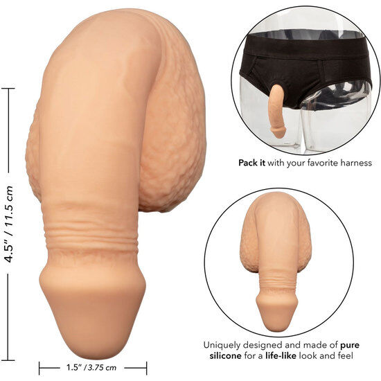 CALEXOTICS - SILIKON-PACKUNG PENIS 12.75 CM FLEISCH