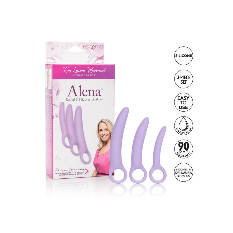 CALEXOTICS - DR. LAURA BERMAN ALENA SET MIT 3 SILIKON-DILATATOREN