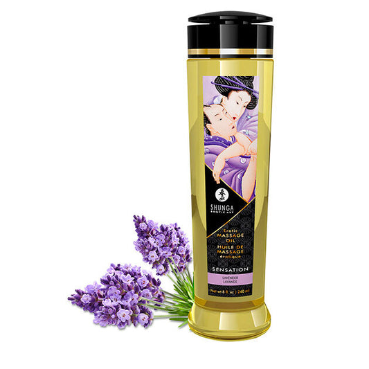 SHUNGA - SENSATION EROTISCHES MASSAGEÖL 240 ML