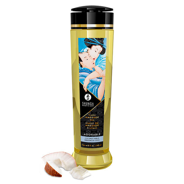 SHUNGA - ENTZÜCKENDES EROTISCHES MASSAGEÖL 240 ML