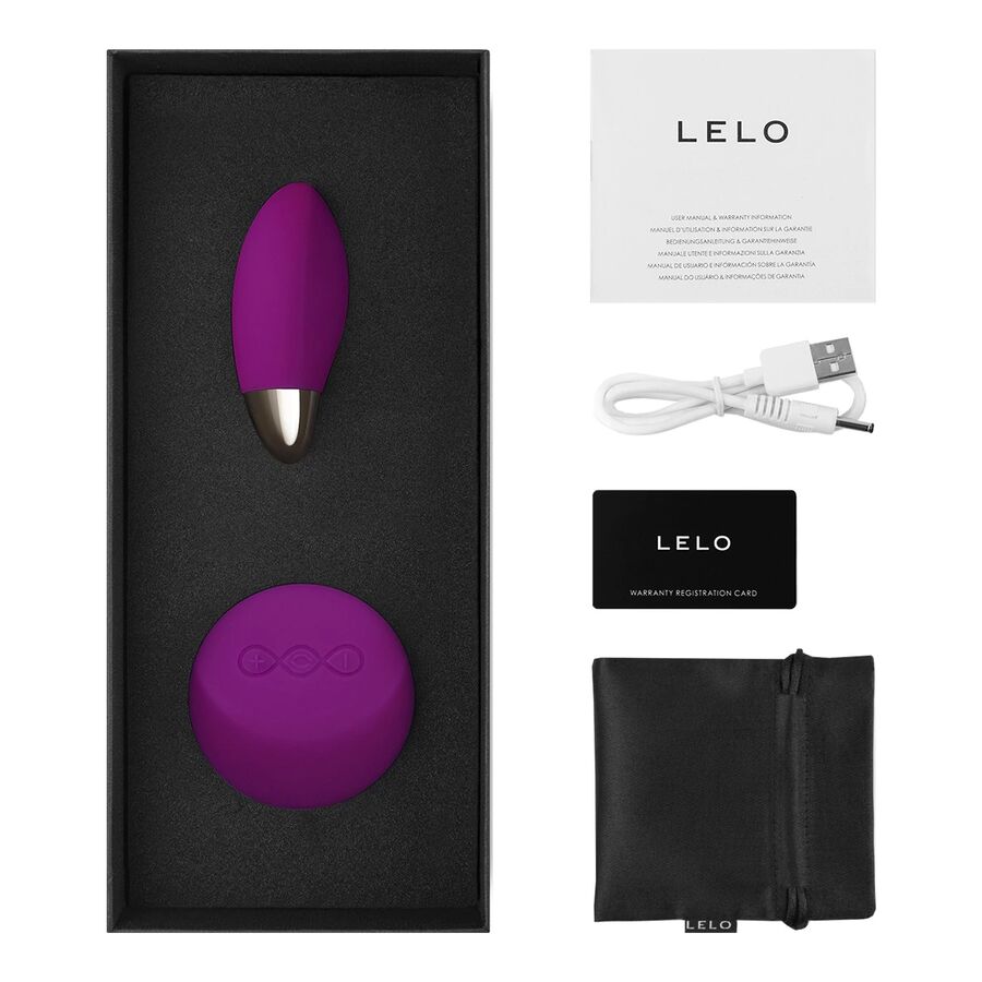 LELO - HUEVO MASAJEADOR LYLA 2 INSIGNIA DESIGN EDITION DEEP ROSE