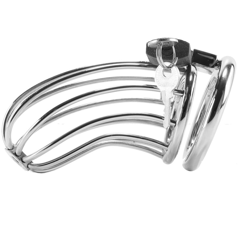 METAL HARD - METAL CHASTITY RING CAGE