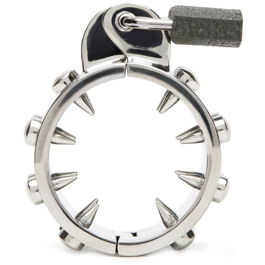 METAL HARD - CHASTITY RING AGAINST ERECTION