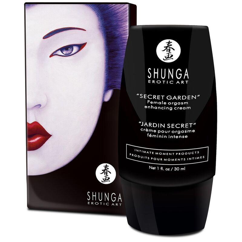 SHUNGA - CREMA INTENSIVA PARA EL ORGASMO FEMENINO JARDÍN SECRETO