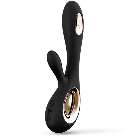 LELO - SORAYA WAVE VIBRATOR KANINCHEN SCHWARZ