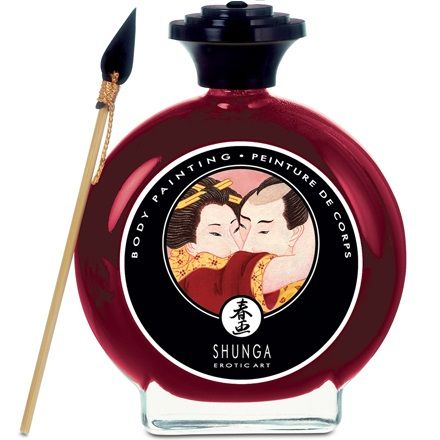 SHUNGA - PINTURA CORPORAL CON FRESA Y CAVA