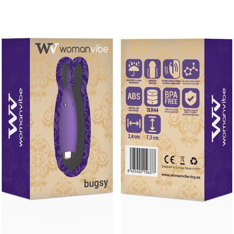 WOMANVIBE - BUGSY SILICONE STIMULATOR