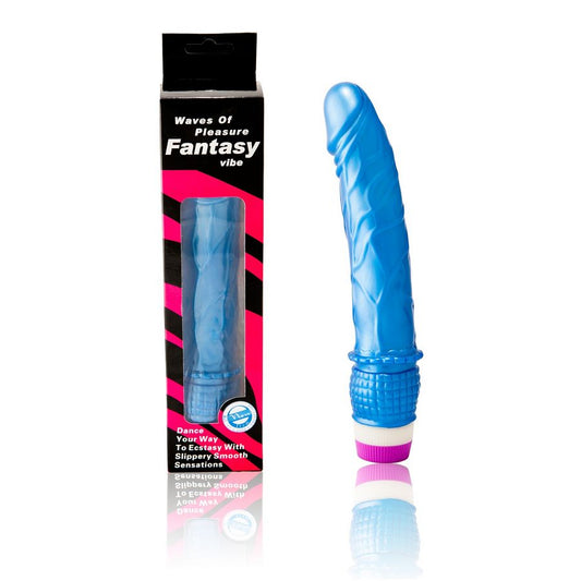 BAILE - VIBRADOR ONDAS DE PLACER 23 CM AZUL