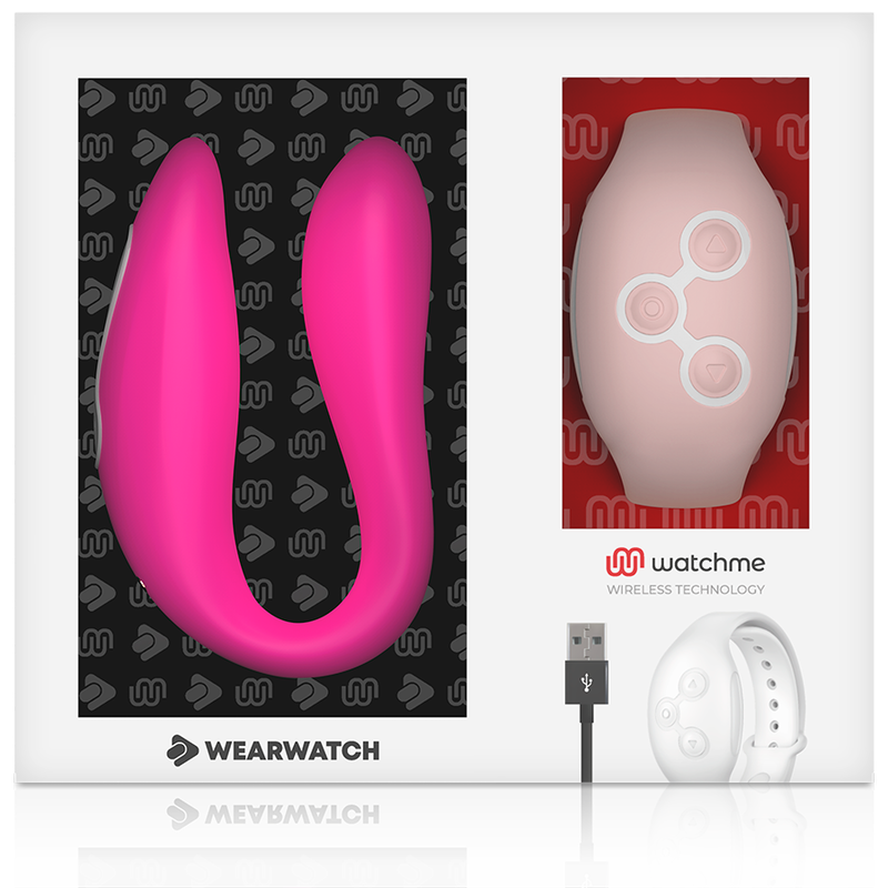 WEARWATCH - WATCHME DUAL TECHNOLOGY VIBRATOR FUCHSIA / PINK