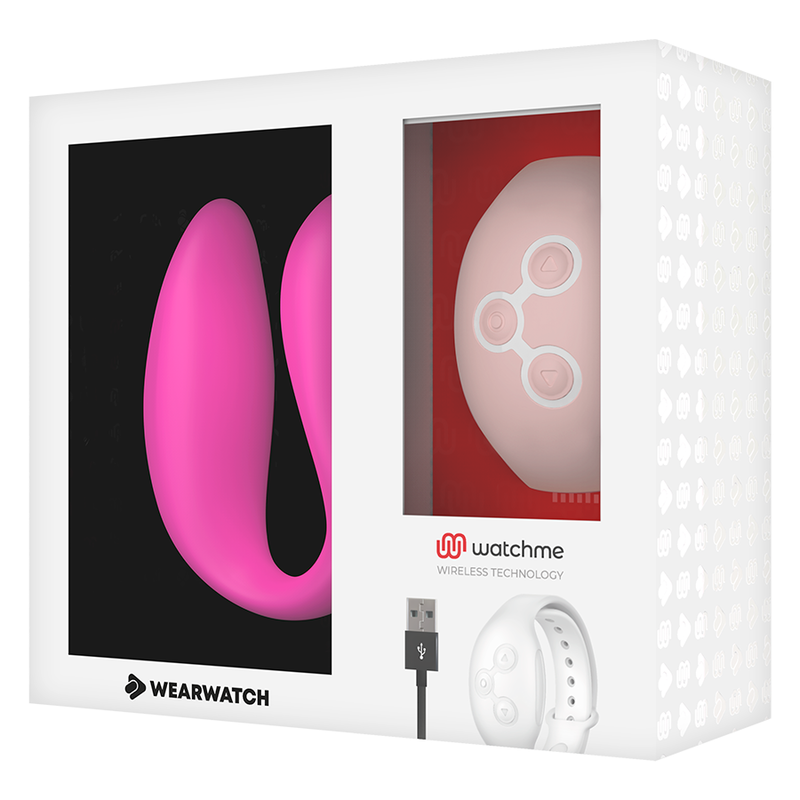 WEARWATCH - WATCHME DUAL TECHNOLOGY VIBRATOR FUCHSIA / PINK