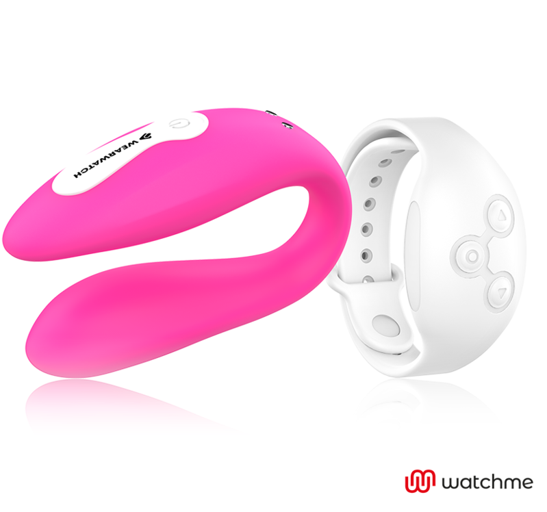 WEARWATCH - WATCHME DUAL TECHNOLOGY VIBRATOR FUCHSIA / SNOW